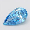3.00ct Pear Lab Grown Diamond (Colour Fancy Vivid Blue, Clarity VVS2, IGI Certified)