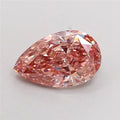 3.00ct Pear Lab Grown Diamond (Colour Fancy Vivid Pink, Clarity VS2, Uncertified)