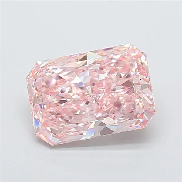 3.00ct Radiant Lab Grown Diamond (Colour Fancy Vivid Pink, Clarity SI1, Uncertified)
