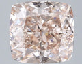 3.01ct Cushion modified Lab Grown Diamond (Colour Champagne, Clarity VS2, Cut EX, Uncertified)