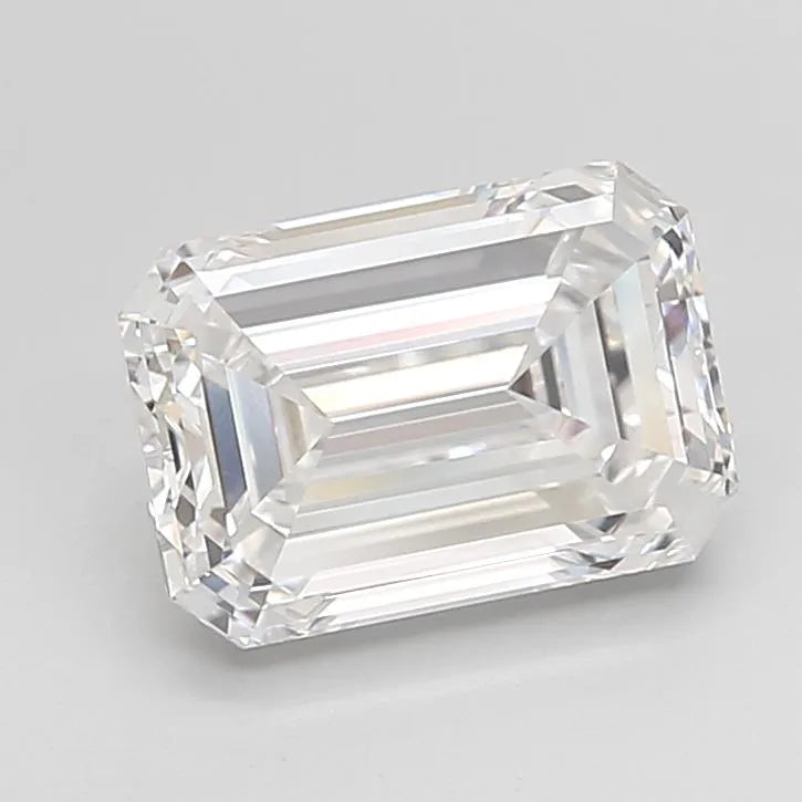 3.01ct Emerald Lab Grown Diamond (Colour E, Clarity VVS2, IGI Certified)