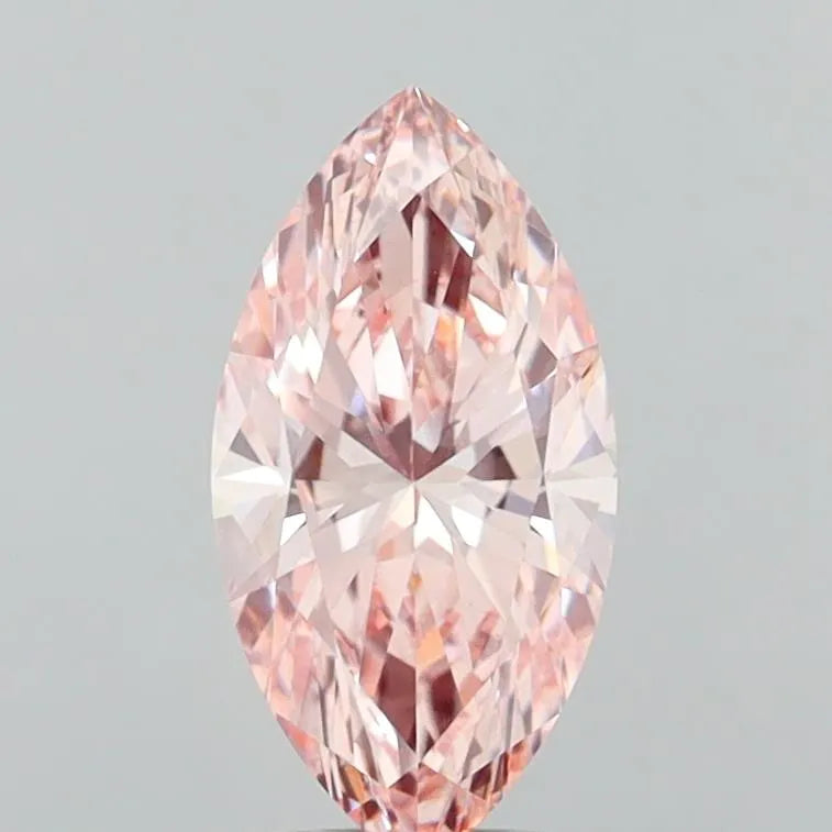 3.01ct Marquise Lab Grown Diamond (Colour Fancy Intense Pink, Clarity VS1, IGI Certified)