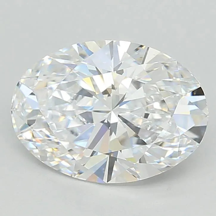 3.01ct Oval Lab Grown Diamond (Colour D, Clarity VVS1, IGI Certified)