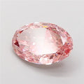 3.01ct Oval Lab Grown Diamond (Colour Fancy Vivid Pink, Clarity VS2, IGI Certified)