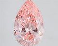 3.01ct Pear Lab Grown Diamond (Colour Fancy Vivid Pink, Clarity VVS2, IGI Certified)