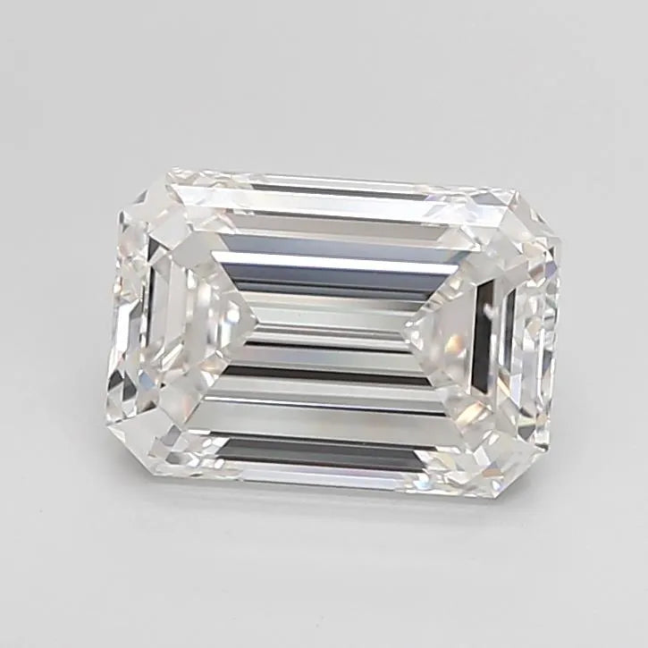 3.02ct Emerald Lab Grown Diamond (Colour F, Clarity VS1, IGI Certified)