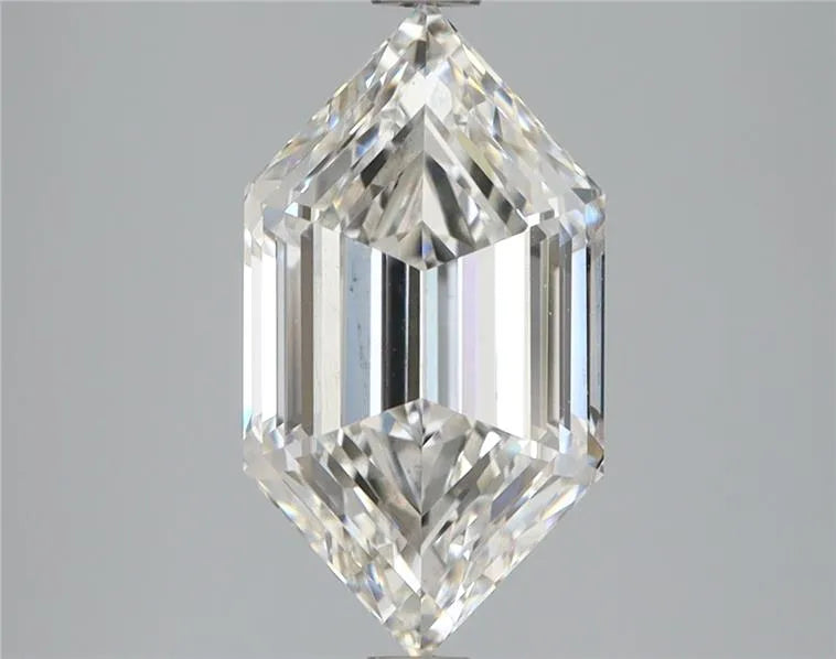 3.02ct Hexagonal Lab Grown Diamond (Colour F, Clarity VS2, IGI Certified)