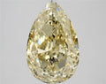 3.02ct Pear Natural Diamond (Colour Fancy Light Yellow, Clarity SI2, GIA Certified)