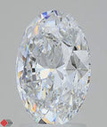 3.03ct Oval Lab Grown Diamond (Colour D, Clarity VVS1, IGI Certified)
