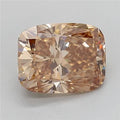 3.04ct Cushion modified Lab Grown Diamond (Colour Fancy Brown, Clarity VS1, IGI Certified)