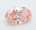 3.04ct Oval Lab Grown Diamond (Colour Fancy Vivid Pink, Clarity VVS2, IGI Certified)