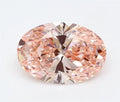 3.04ct Oval Lab Grown Diamond (Colour Fancy Vivid Pink, Clarity VVS2, IGI Certified)