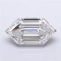 3.05ct Hexagonal Lab Grown Diamond (Colour F, Clarity VVS2, IGI Certified)