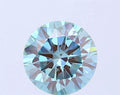 3.05ct Round Lab Grown Diamond (Colour Fancy Vivid Blueish Green, Clarity SI1, Cut EX, IGI Certified)