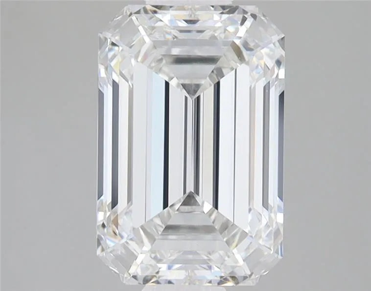 3.06ct Emerald Lab Grown Diamond (Colour E, Clarity VVS2, IGI Certified)