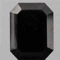 3.06ct Emerald Natural Diamond (Colour Black, Clarity VVS2, Cut EX, Uncertified)