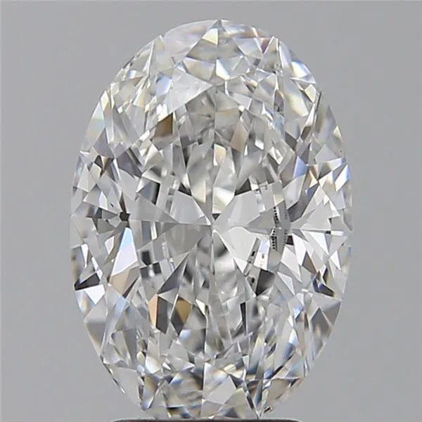 3.06ct Oval Lab Grown Diamond (Colour D, Clarity VS1, IGI Certified)