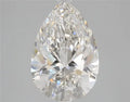 3.06ct Pear Lab Grown Diamond (Colour G, Clarity VS1, Uncertified)