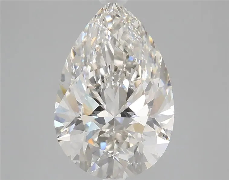 3.06ct Pear Lab Grown Diamond (Colour G, Clarity VS1, Uncertified)