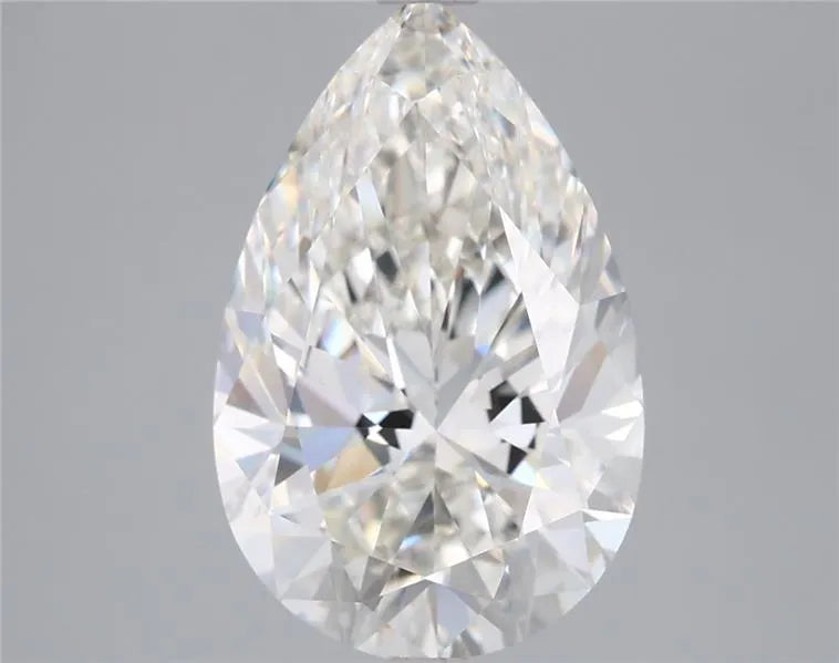 3.06ct Pear Lab Grown Diamond (Colour G, Clarity VVS2, IGI Certified)