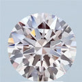 3.06ct Round Lab Grown Diamond (Colour Fancy Pink, Clarity VS1, Cut ID, IGI Certified)