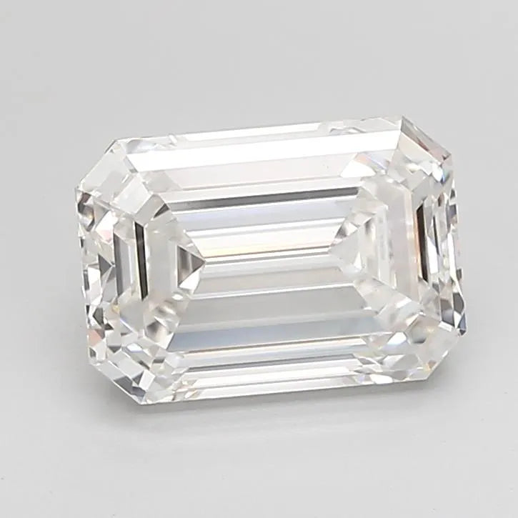 3.07ct Emerald Lab Grown Diamond (Colour F, Clarity VS1, IGI Certified)