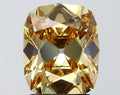 3.08ct Cushion brilliant Lab Grown Diamond (Colour Fancy Light Brownish Yellow, Clarity VS1, IGI Certified)