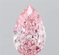 3.08ct Pear Lab Grown Diamond (Colour Fancy Vivid Pink, Clarity VS1, IGI Certified)