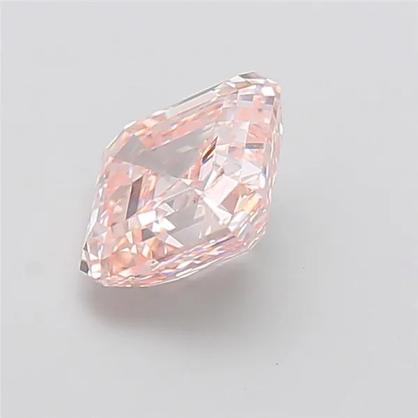 3.09ct Asscher Lab Grown Diamond (Colour Fancy Pink, Clarity VVS2, IGI Certified)