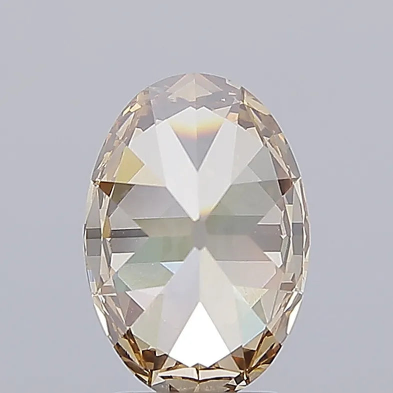 3.09ct Old miner Lab Grown Diamond (Colour Champagne, Clarity VS1, Uncertified)