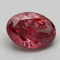 3.09ct Oval Lab Grown Diamond (Colour Fancy Deep Pink, Clarity SI1, IGI Certified)