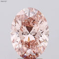 3.09ct Oval Lab Grown Diamond (Colour Fancy Vivid Pink, Clarity VS2, IGI Certified)
