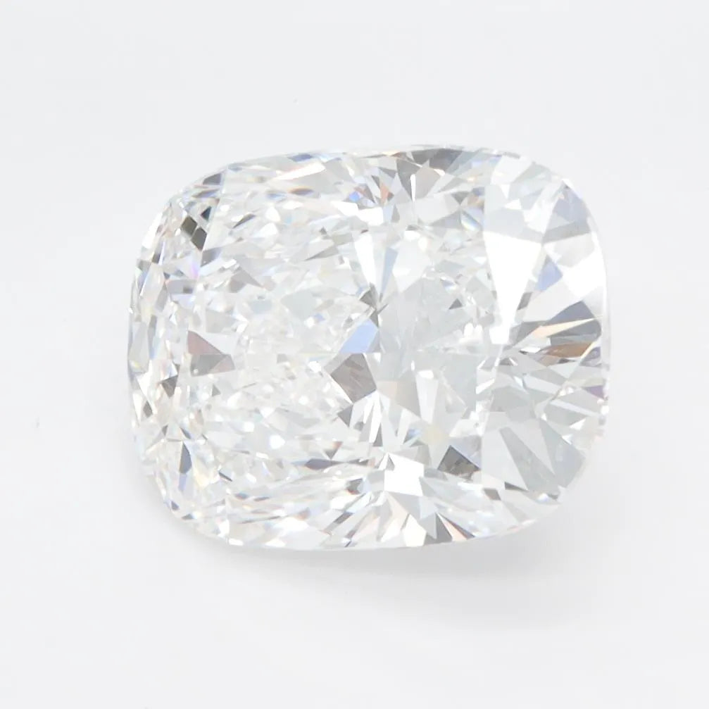 3.10ct Cushion modified Lab Grown Diamond (Colour D, Clarity IF, IGI Certified)