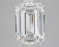 3.10ct Emerald Lab Grown Diamond (Colour D, Clarity VS1, IGI Certified)