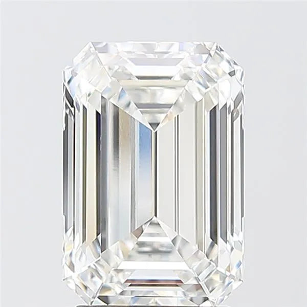 3.10ct Emerald Lab Grown Diamond (Colour F, Clarity VVS2, IGI Certified)
