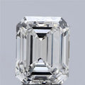 3.10ct Emerald Lab Grown Diamond (Colour G, Clarity VVS2, IGI Certified)