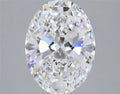 3.10ct Oval Lab Grown Diamond (Colour D, Clarity VVS2, IGI Certified)
