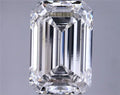 3.14ct Emerald Lab Grown Diamond (Colour G, Clarity SI1, GIA Certified)