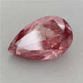 3.14ct Pear Lab Grown Diamond (Colour Fancy Vivid Pink, Clarity VVS2, IGI Certified)