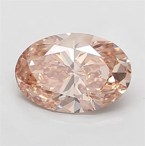 3.18ct Oval Lab Grown Diamond (Colour Fancy Brown, Clarity VS1, Uncertified)