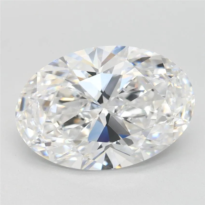 3.19ct Oval Lab Grown Diamond (Colour D, Clarity IF, IGI Certified)