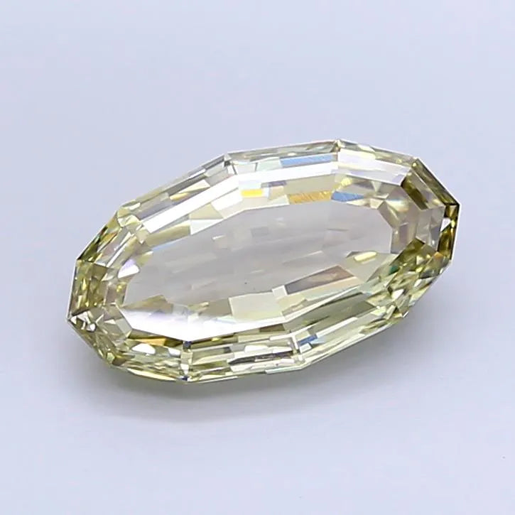3.23ct Oval Lab Grown Diamond (Colour Fancy Vivid Yellow, Clarity VS1, Uncertified)