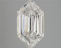 3.28ct Hexagonal Lab Grown Diamond (Colour F, Clarity VVS2, IGI Certified)