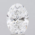 3.37ct Oval Lab Grown Diamond (Colour D, Clarity IF, IGI Certified)