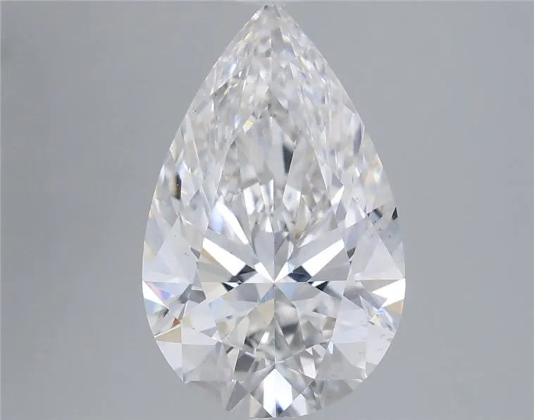 3.37ct Pear Lab Grown Diamond (Colour F, Clarity VS2, IGI Certified)