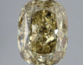 3.48ct Cushion brilliant Lab Grown Diamond (Colour Fancy Gray Yellow, Clarity VS2, IGI Certified)