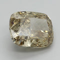 3.50ct Cushion brilliant Lab Grown Diamond (Colour Fancy Vivid Yellow, Clarity VS1, Uncertified)