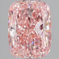 3.50ct Cushion modified Lab Grown Diamond (Colour Fancy Vivid Pink, Clarity VS2, IGI Certified)