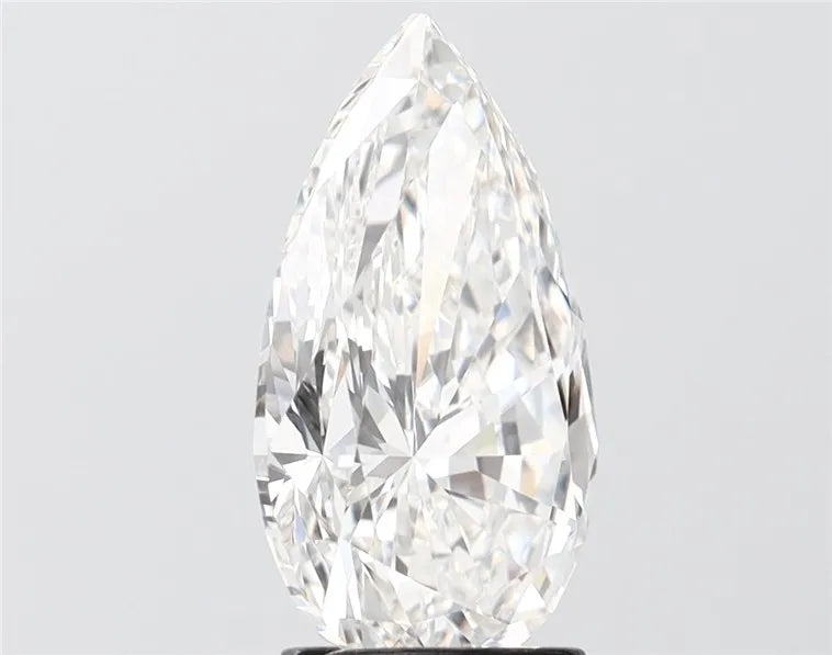 3.50ct Pear Lab Grown Diamond (Colour H, Clarity VVS2, IGI Certified)