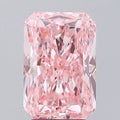 3.50ct Radiant Lab Grown Diamond (Colour Fancy Vivid Pink, Clarity VVS2, IGI Certified)
